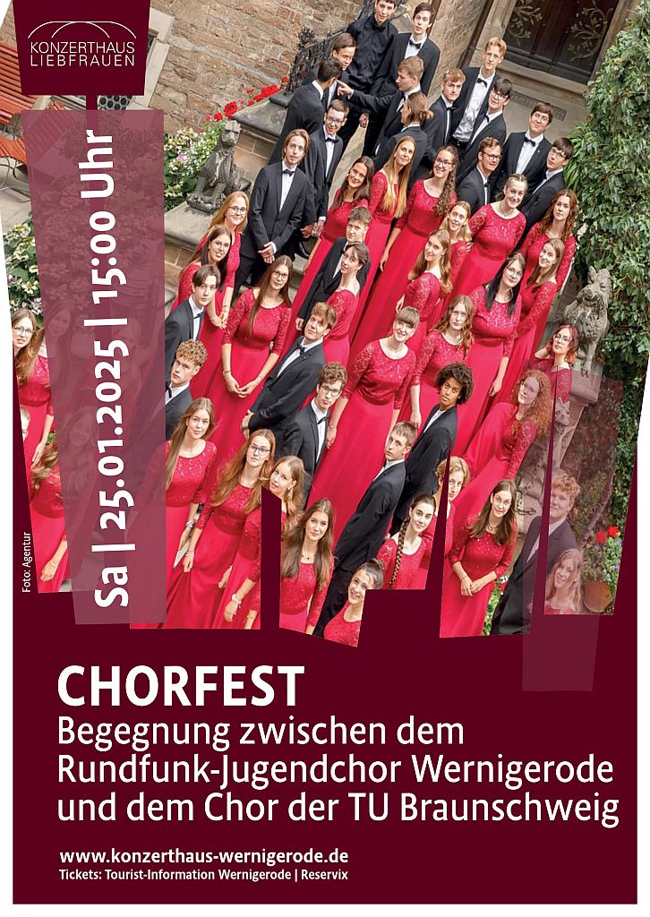 Plakat Chorfest WR, WS2024/2025