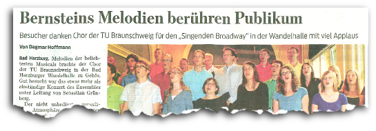SS2013, Artikel aus der Goslarschen Zeitung vom 02.07.2013
